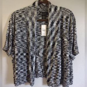 Lane Bryant Short Sleeve Shrug Top Plus Size 22/24